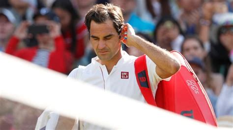 what happened to federer today.